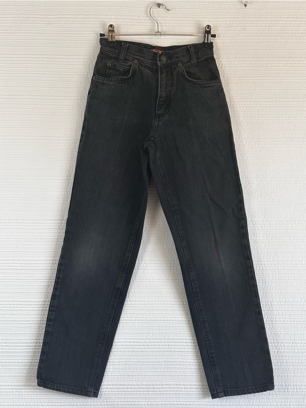 Pine Peak Blues Nordstrom Boys Black Wash Baggy Jeans Size 12S VTG